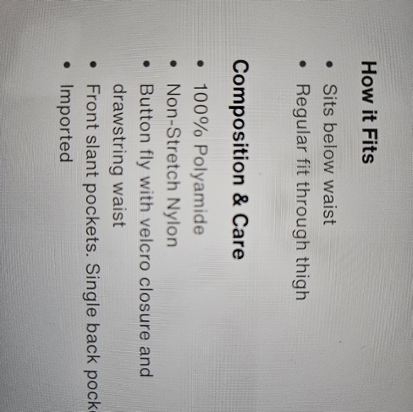 Levi's button fly board shorts. - Picture 8 of 8